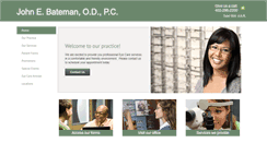 Desktop Screenshot of drjohnebateman.com